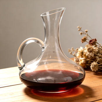 Decantor de vin în stil luxos, dozator personalizat, recipient din sticlă cu capacitate mare, set în stil european