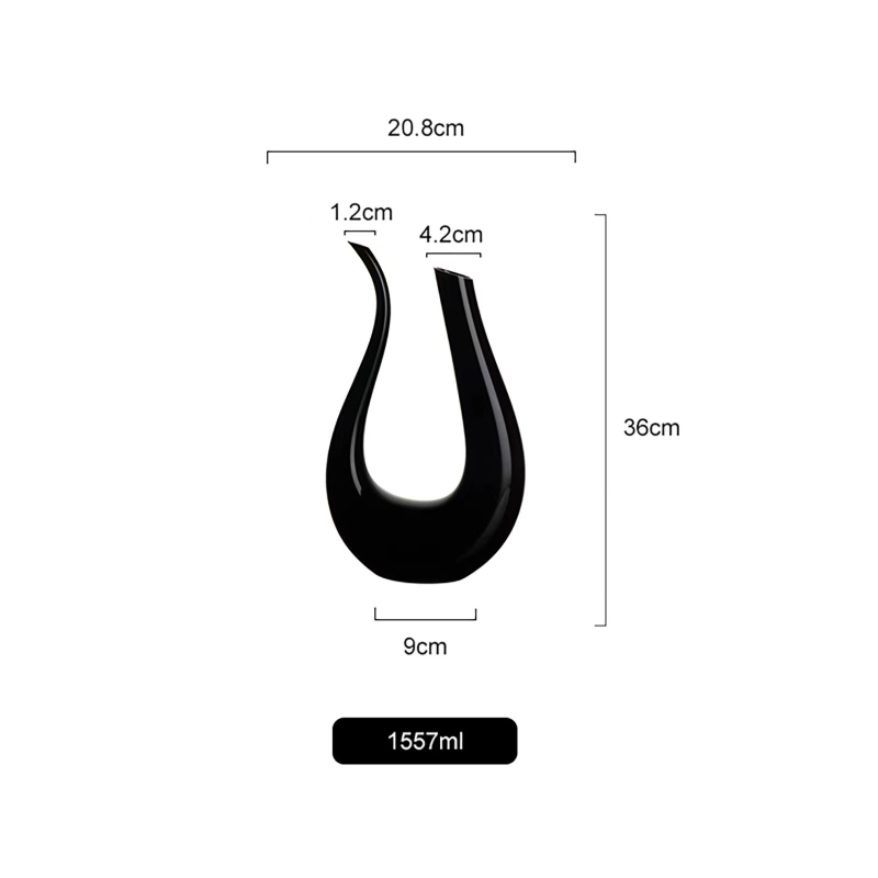 Set de pahare negre pentru vin, stil european, pahare din sticlă înalte pentru uz casnic