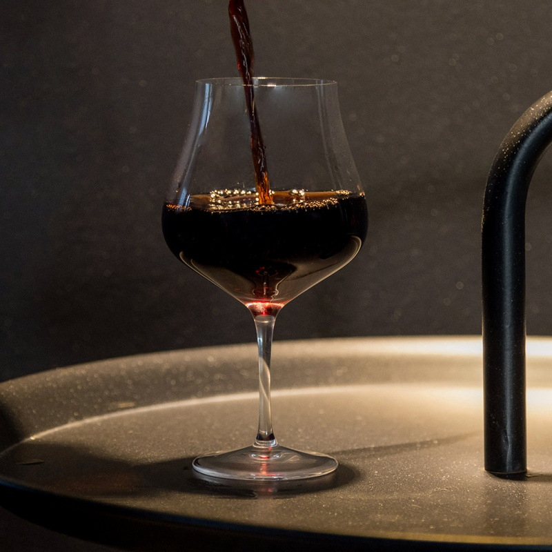 Pahare de vin din cristal fără plumb, de înaltă calitate Burgundy/Bordeaux