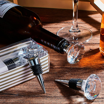 Dop cristal pentru vin roșu – conservare pentru sticlă, potrivit pentru nunți și sărbători