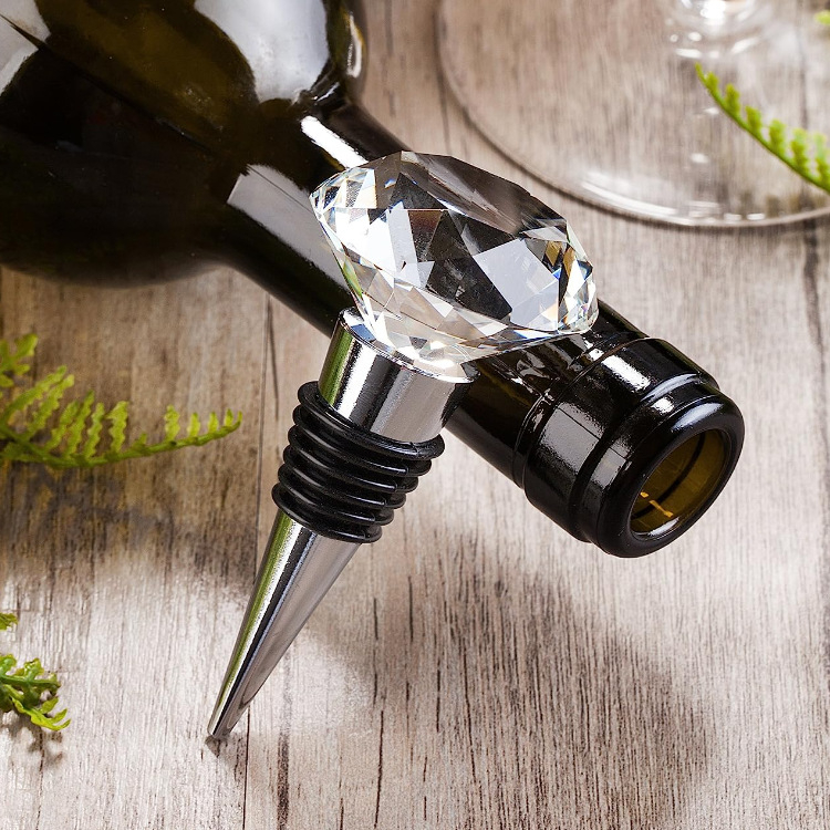 Dop cristal pentru vin roșu – conservare pentru sticlă, potrivit pentru nunți și sărbători