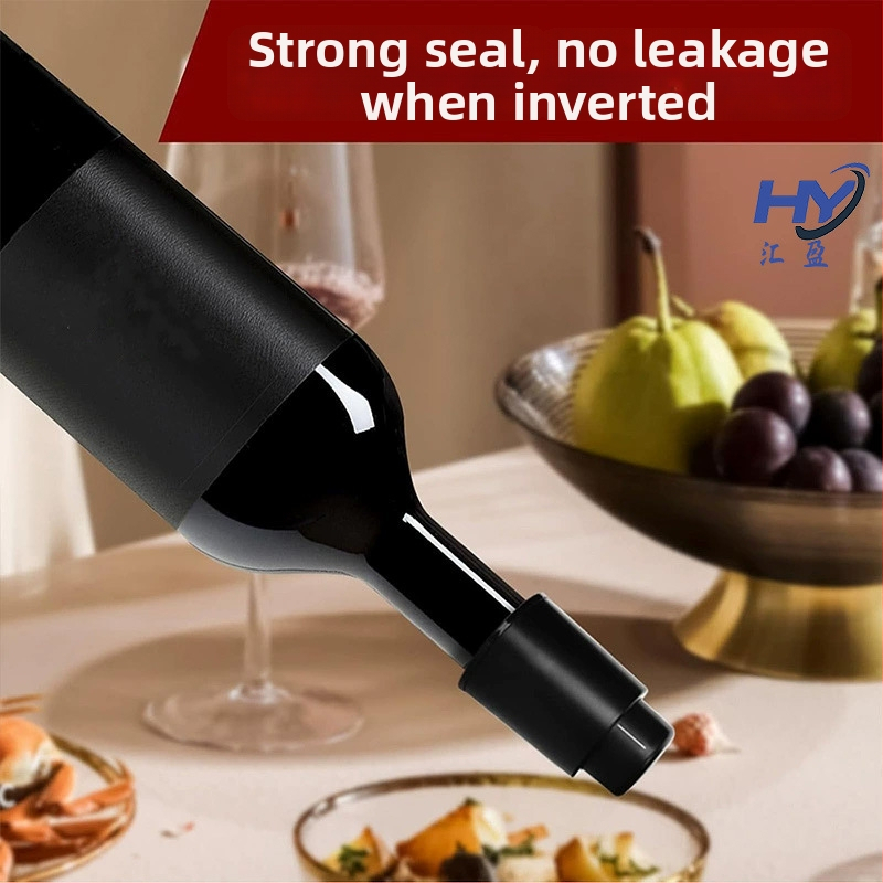 Stopper de vin în vid, cu închidere prin apăsare, sigilare creativă