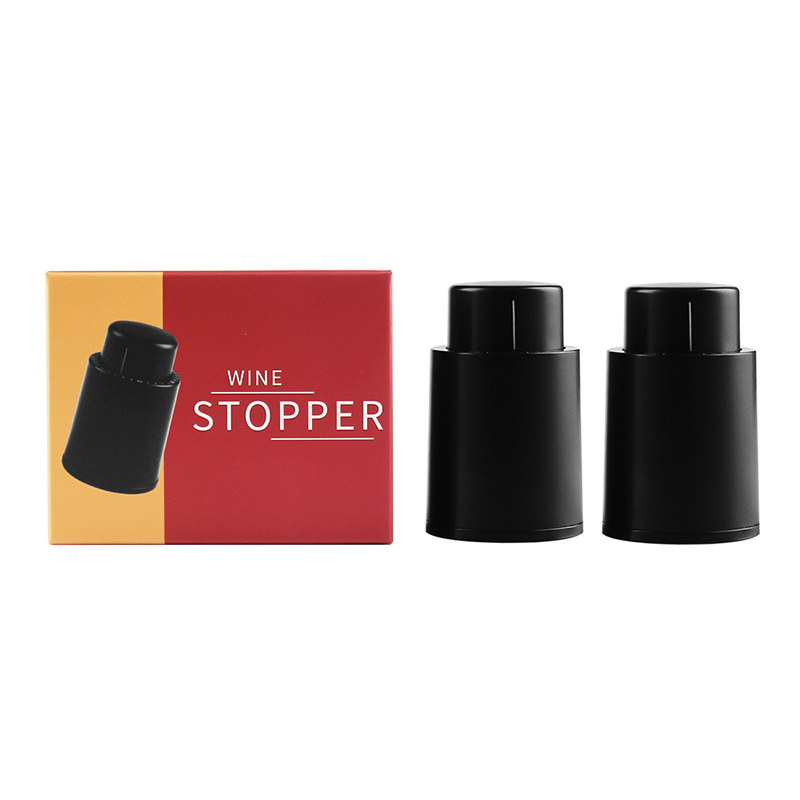 Stopper de vin în vid, cu închidere prin apăsare, sigilare creativă
