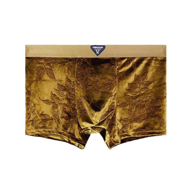 Muške velur boxerice, luksuzne, antibakterijske, prozračne