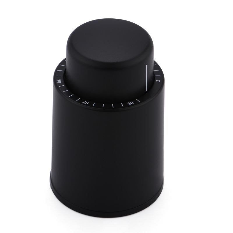 Stopper de vin cu vid pentru uz casnic, dop de sigilare a sticlei de vin cu scară de măsurare
