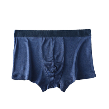 Muške bokserice od 100% svile Mulberry, dvostruko složen prepona, prozračne, udoban kroj