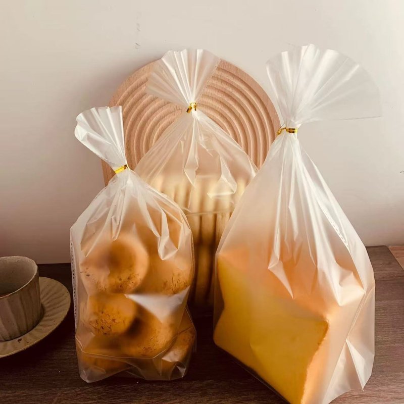 450 g matt átlátszó kenyértáska sütéshez – torták, desszertek, sütemények, kekszek és édességek számára