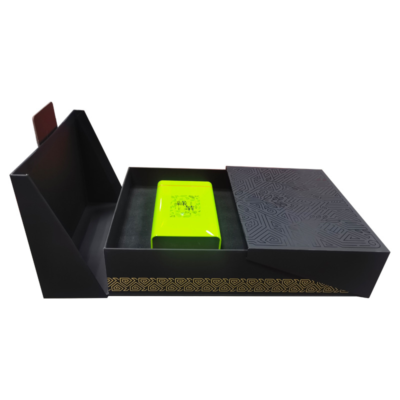 Cutie cadou premium pentru mooncake și ceai, cu capac Cerului și Pământului