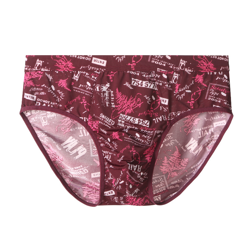 Muške Ice Silk gaćice, ultra tanke, dišne, brzo se suše, visok pojas, plus veličina