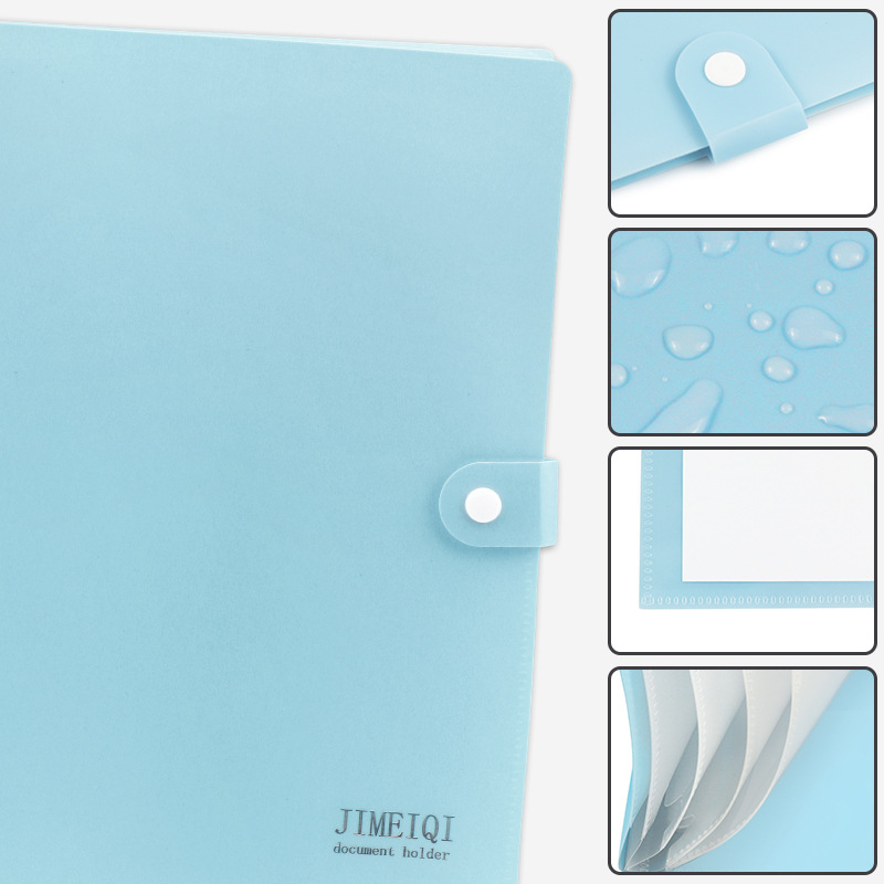 Dosar A4 din PP cu mai multe file, cu buzunar în formă de L, grosime 0.35 mm, 310x240 mm
