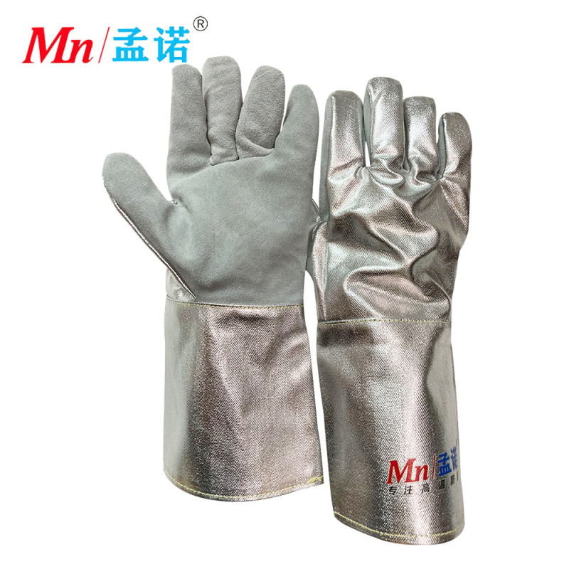 Mengnuo Mn-gr008 Mănuși din folie de aluminiu, rezistente la temperaturi de până la 1000°C