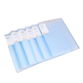 Dosar A4 cu inserții transparente, organizator multi-strat, capacitate mare, culori macaron, personalizabil cu designul tău