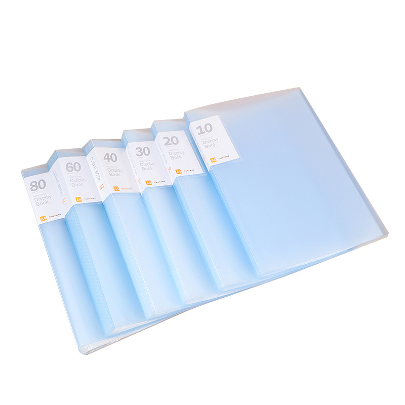 Dosar A4 cu inserții transparente, organizator multi-strat, capacitate mare, culori macaron, personalizabil cu designul tău
