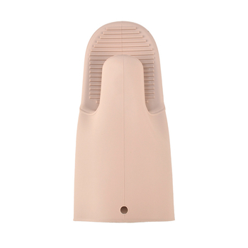 Mănuși groase din silicon pur, izolante termic, pentru gătit și cuptor cu microunde, cu clips pentru mână