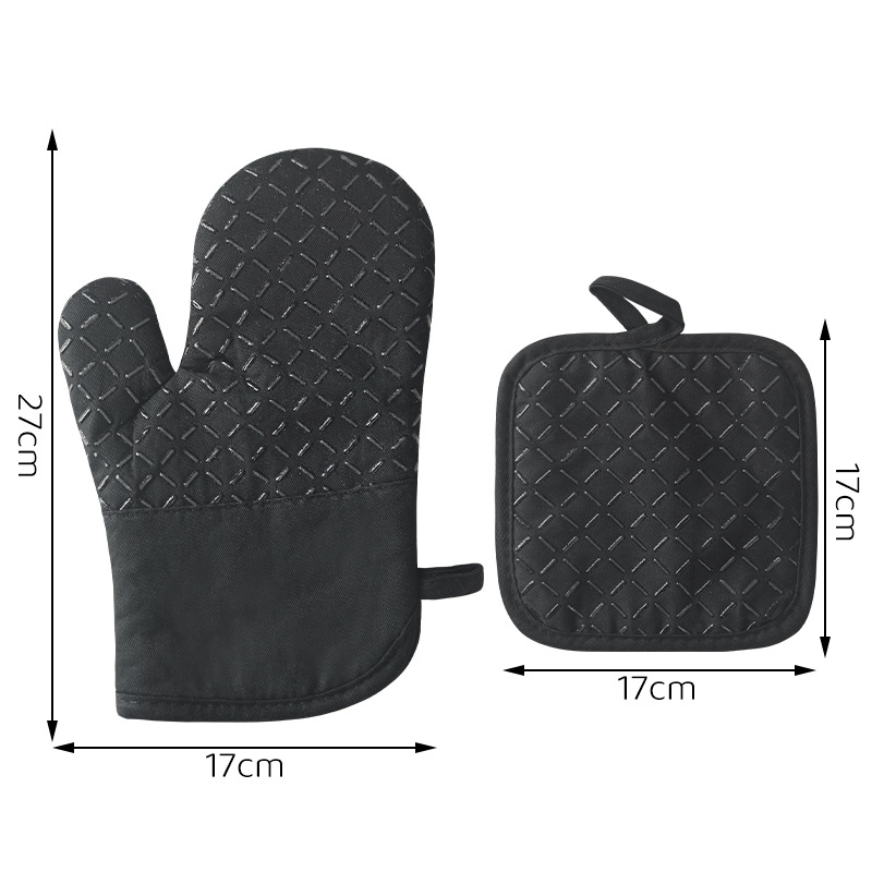 Mănuși izolante din bumbac cu silicon, groase și lungi, antiderapante, rezistente la temperaturi înalte, pentru cuptor cu microunde, cuptor și coacere, protecție împotriva arsurilor, CE.