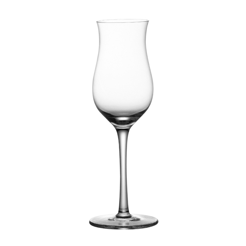 Pahar de whisky din cristal, formă lalea, pentru degustare de arome
