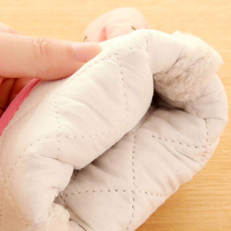Mănuși groase, rezistente la temperaturi, pentru cuptor și cuptor cu microunde, din material textil