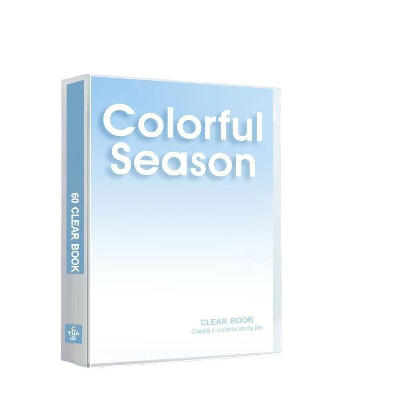 Cutie de depozitare documente în nuanțe gradient americane, pentru fișe și lucrări ale elevilor — 30, 60 sau 80 de pagini