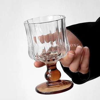 Pahar de vin în stil franțuzesc, pahar de șampanie, pahar din sticlă, capacitate 1000 ml sau mai mult