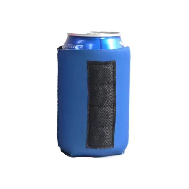 Husă magnetică pentru pahar din neopren, cu bază din spumă, pentru doze Cola și sticle de bere, material pliabil pentru scufundări