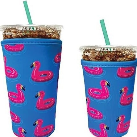 Husă din neopren pentru cănile de cafea și sticlele de băut, izolată, anti-cădere