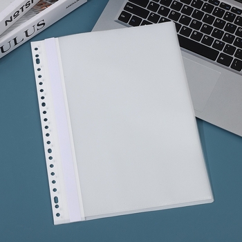 Mapă de birou din plastic PP, 20 pagini, pentru studenți