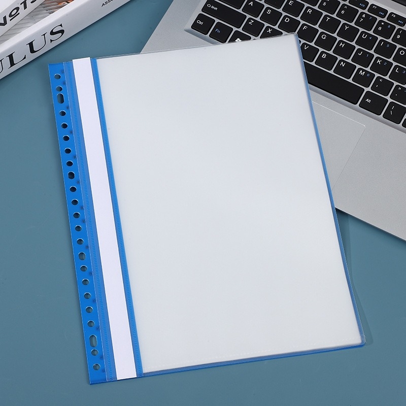 Mapă de birou din plastic PP, 20 pagini, pentru studenți