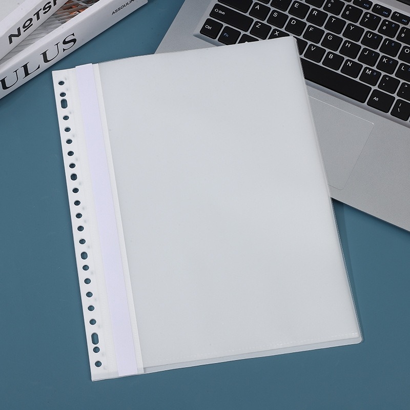 Mapă de birou din plastic PP, 20 pagini, pentru studenți