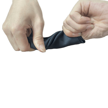 Husă transparentă din silicon pentru pahar, izolantă, antiderapantă, universală 8 cm
