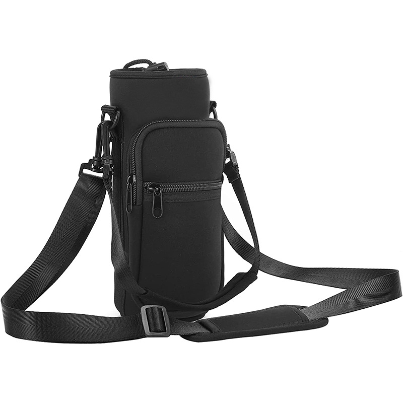 AOSHENG husă izolată pentru sticlă, cu curea, protecție multifuncțională pentru sticlă 32–40 oz