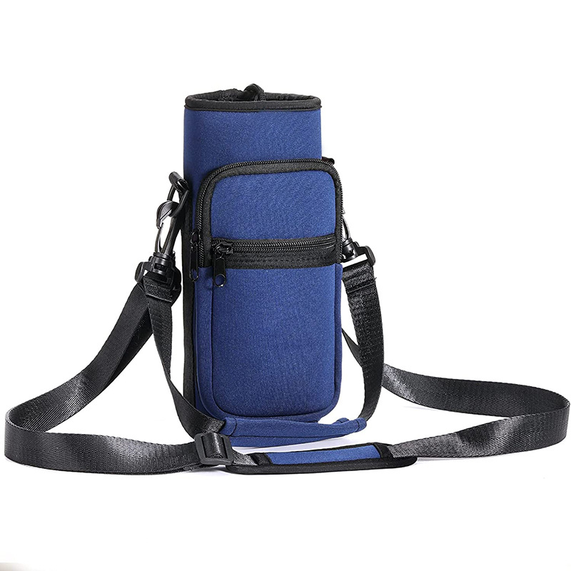 AOSHENG husă izolată pentru sticlă, cu curea, protecție multifuncțională pentru sticlă 32–40 oz