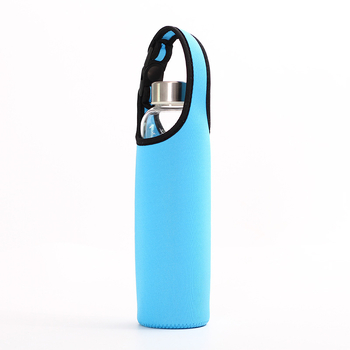 Set de huse din neopren pentru pahare și sticle pentru copii, capacitate 550/500 ml, cu cataramă și mâner, husă de protecție pentru pahare din sticlă