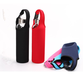 Set de huse din neopren pentru pahare și sticle pentru copii, capacitate 550/500 ml, cu cataramă și mâner, husă de protecție pentru pahare din sticlă