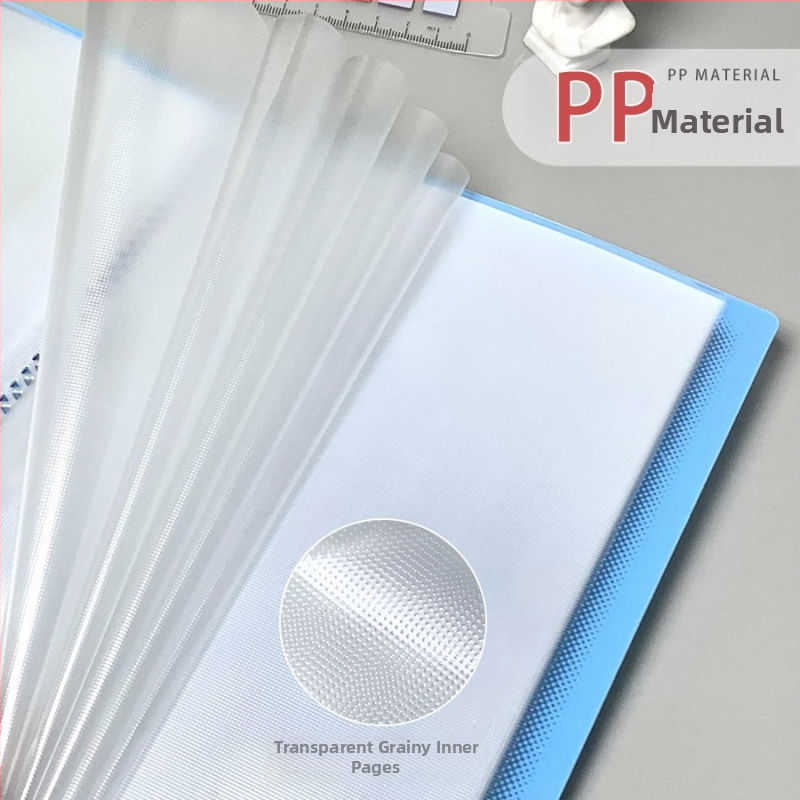 Mapă A5 transparentă cu inserții multiple pentru facturi și chitanțe, material PP