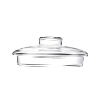 Capac mare din sticlă borosilicată pentru măsurătoare, capac separat pentru pahar de apă și bol