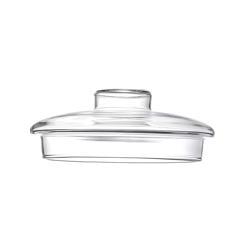 Capac mare din sticlă borosilicată pentru măsurătoare, capac separat pentru pahar de apă și bol