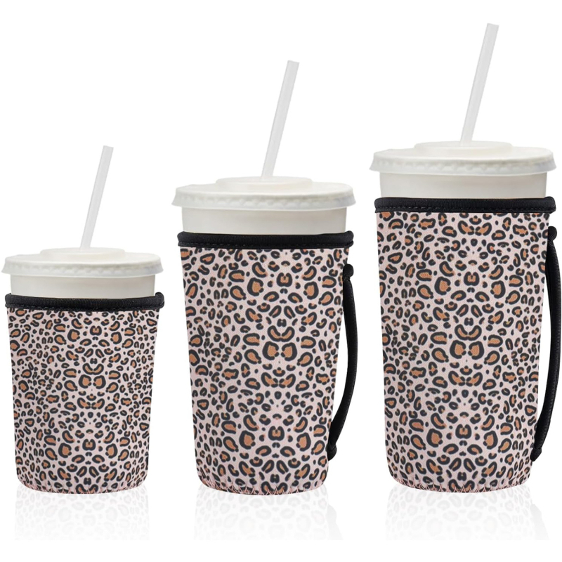 Husă personalizată pentru pahar din neopren, pentru ceai cu lapte și cafea, imprimare logo, seturi 16oz, 24oz, 32oz