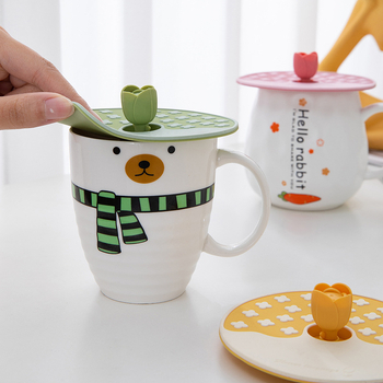 Capac rotund universal pentru cești, potrivit pentru căni ceramice și din sticlă, protecție împotriva prafului