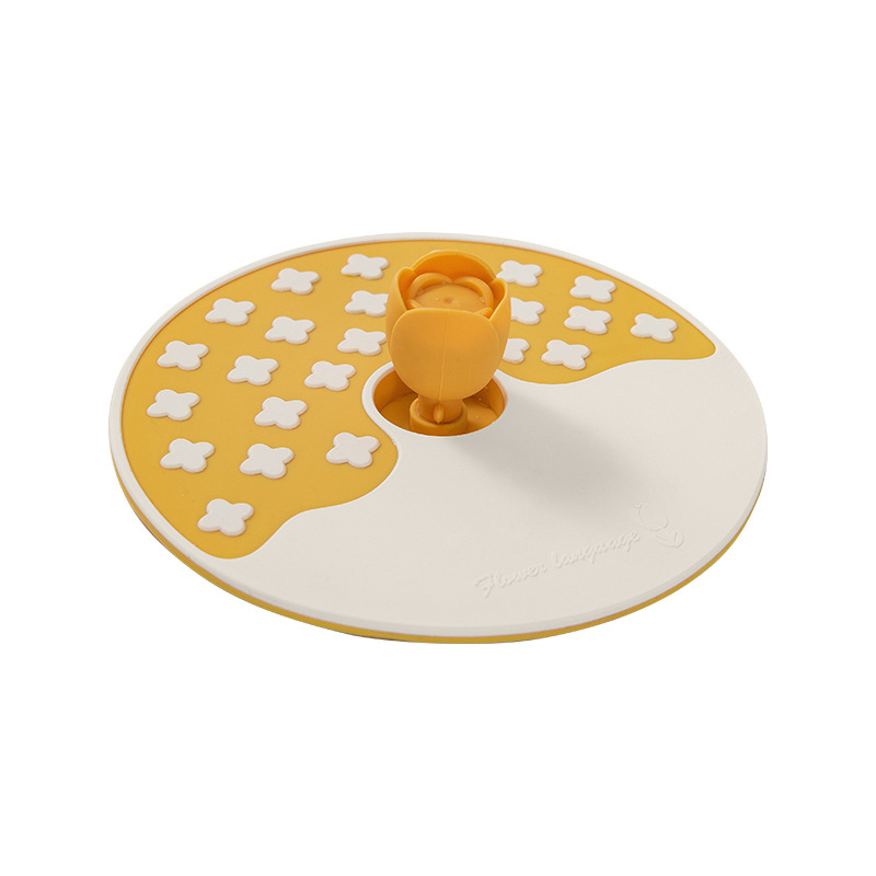Capac rotund universal pentru cești, potrivit pentru căni ceramice și din sticlă, protecție împotriva prafului