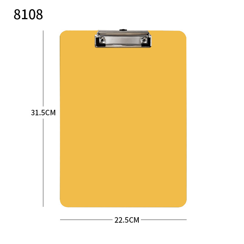 Tăbliță de scris din lemn, format A4, cu clemă pentru copii