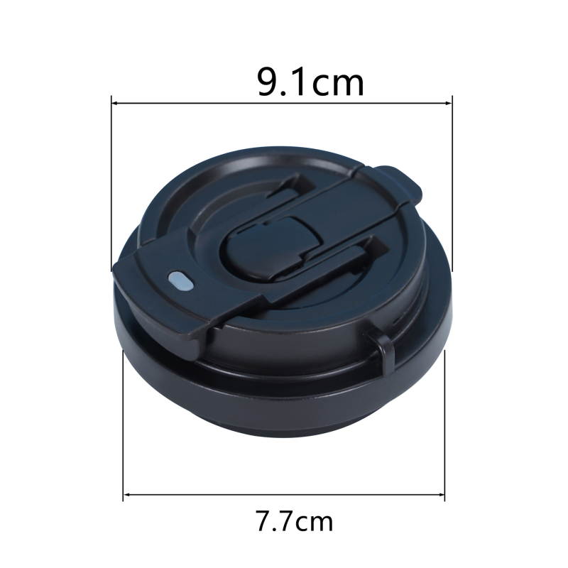 Capac de cană nou, cu design modern, capacitate mare, izolație, etanș și cu duză pentru pai