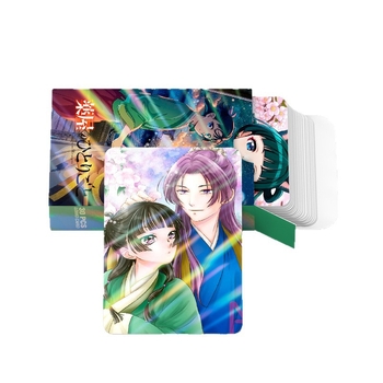 Set nou de 30 carduri laser: carduri anime flash, holografice, cu două fețe, carduri Lomo cadou