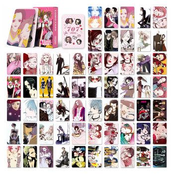 Set cu 92 de carduri anime Nana: carduri foto color de înaltă definiție, stickere Nana, felicitări în stil 2D Lomo