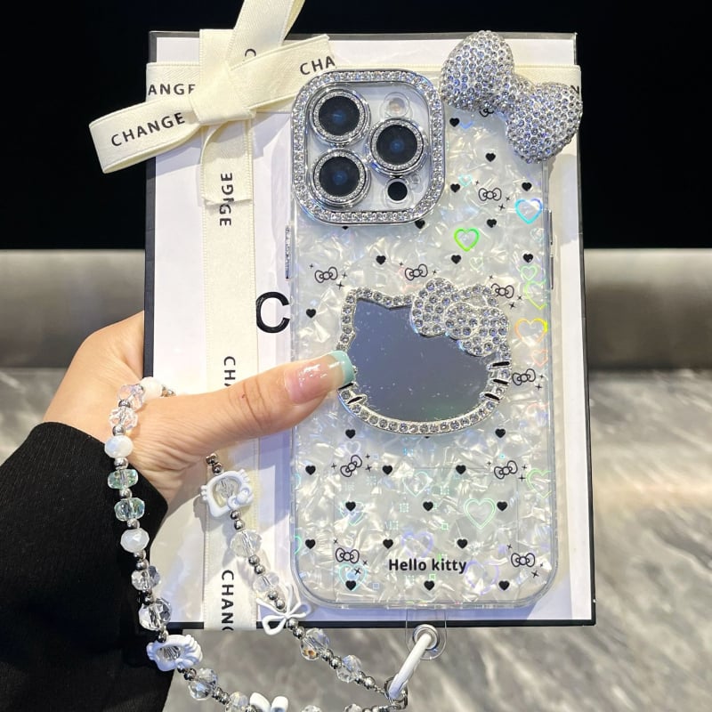 TPU futrola s 3D ogledalom mačjeg motiva za iPhone 14 Pro Max