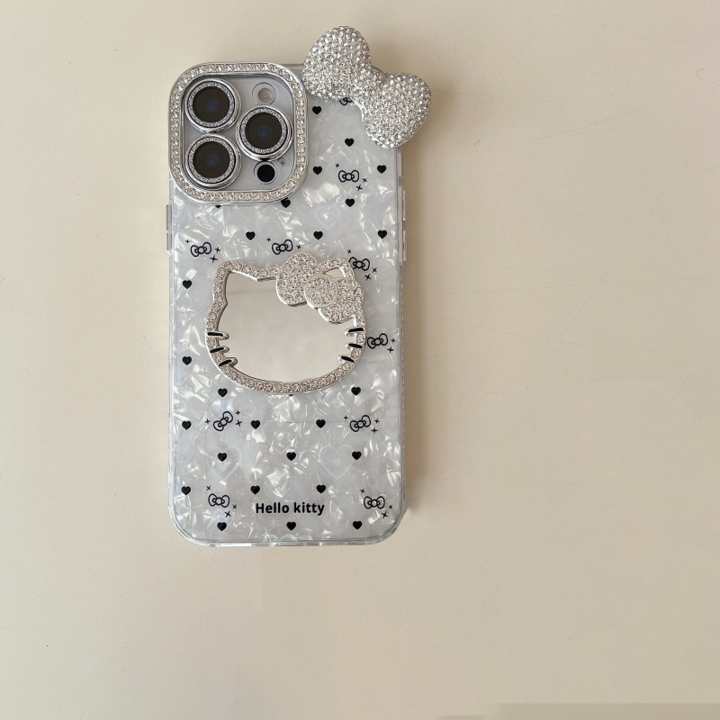 TPU futrola s 3D ogledalom mačjeg motiva za iPhone 14 Pro Max