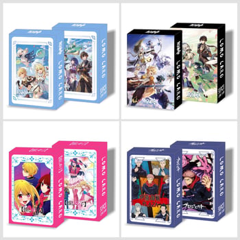 Noua sosire: Genshin Impact 30 de carduri LOMO, carduri foto în cutie, semn de carte și felicitări – suveniruri anime