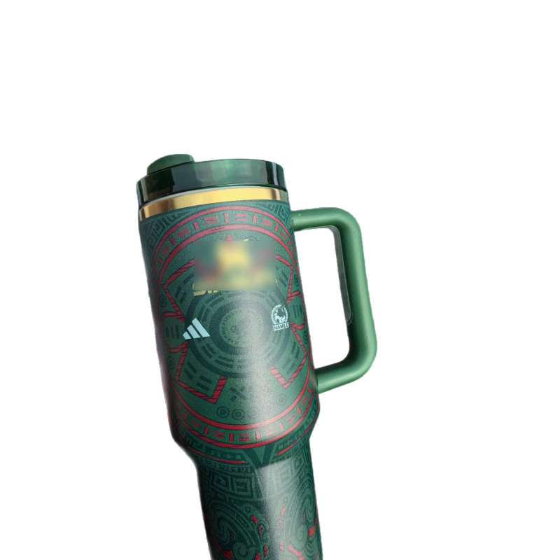 Termos cu mâner, în colaborare cu echipa națională a Mexicului, capacitate 40oz, oțel inoxidabil