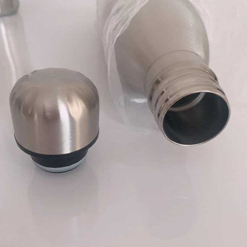 Termos în formă de sticlă Cola, pereți dubli, izolație vid, interior din oțel inoxidabil 304, pentru exterior