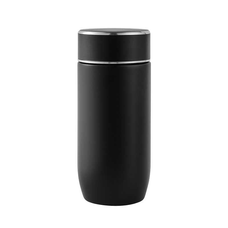 Cană termică mini din oțel inox 304, interior 316, compartiment pentru ceai, portabilă pentru călătorii, design feminin