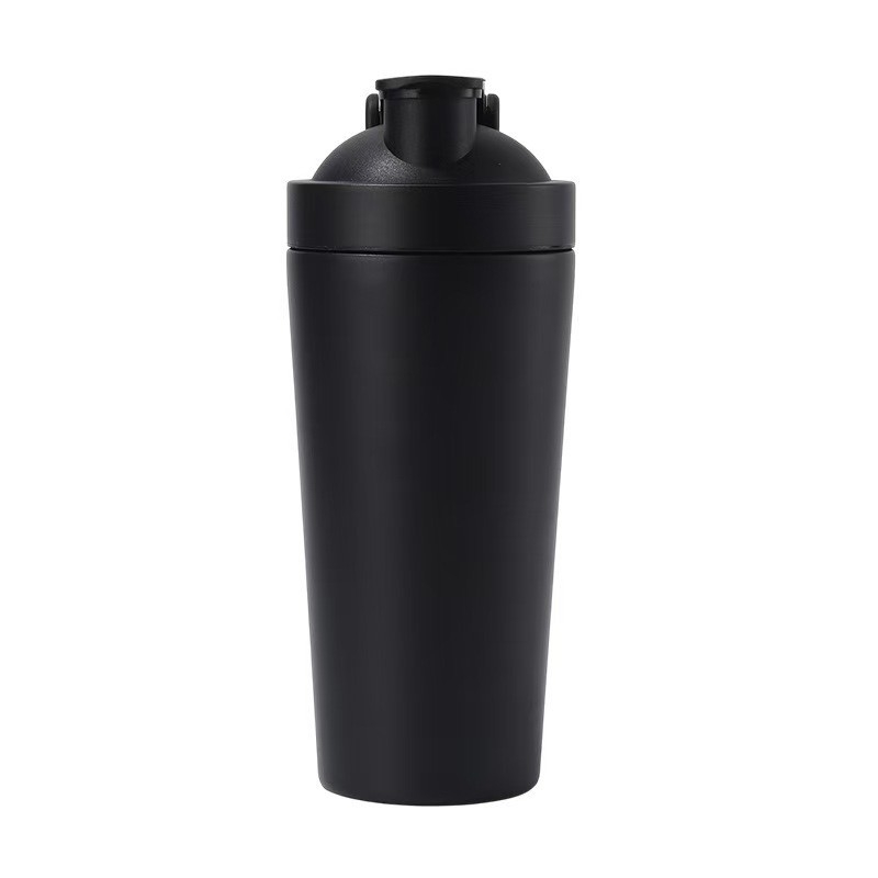 Shaker de proteine pentru fitness în aer liber, din oțel inoxidabil 316, capacitate mare, termos, recipient multifuncțional de amestecare